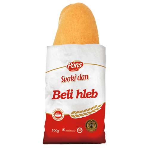 Standard beli hleb 500g TIP 500