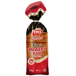 Extra crni hleb rezani 500g
