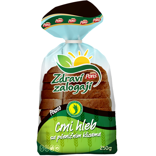 Premium crni hleb - klice 250g