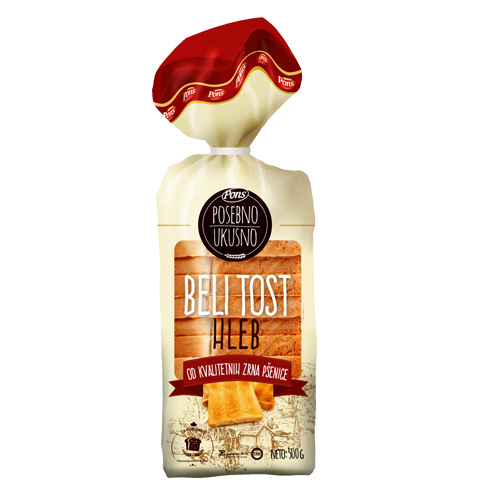 Premium tost hleb beli 500g
