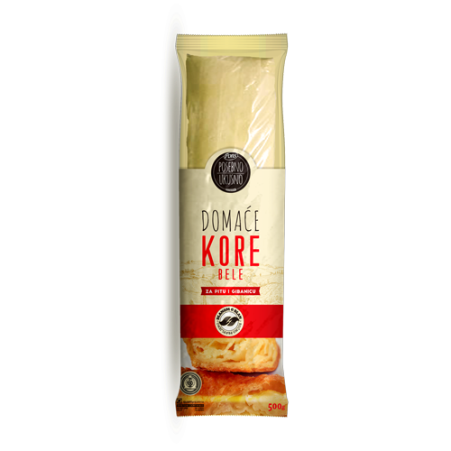 Domaće kore bele 500g