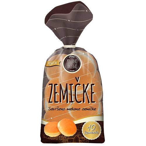 Premium bele zemičke 300g 10/1