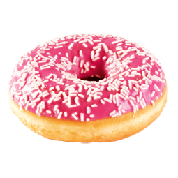 Donut jagoda preliv 56g